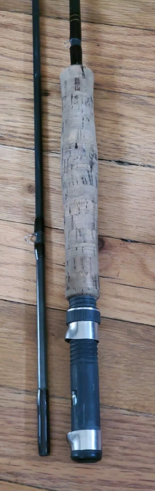 Lamiglas G1000 Series 9′ 2pc Wt7 1298-7 Fly Rod Handcrafted In USA EUC
