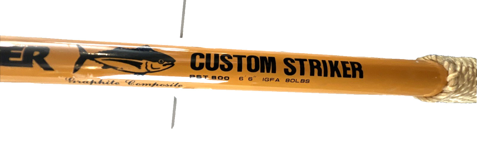 Big Game Graphite Saltwater Fishing Rods Roller Tip Master Custom Striker 80 lb