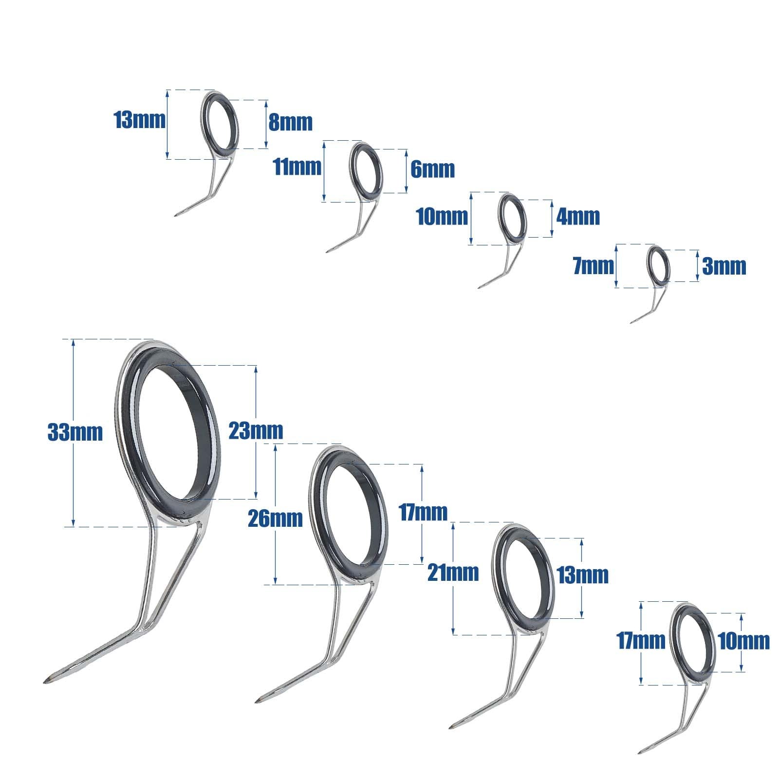 Fishing Rod Repair Kit Complete Tip Replacement Set