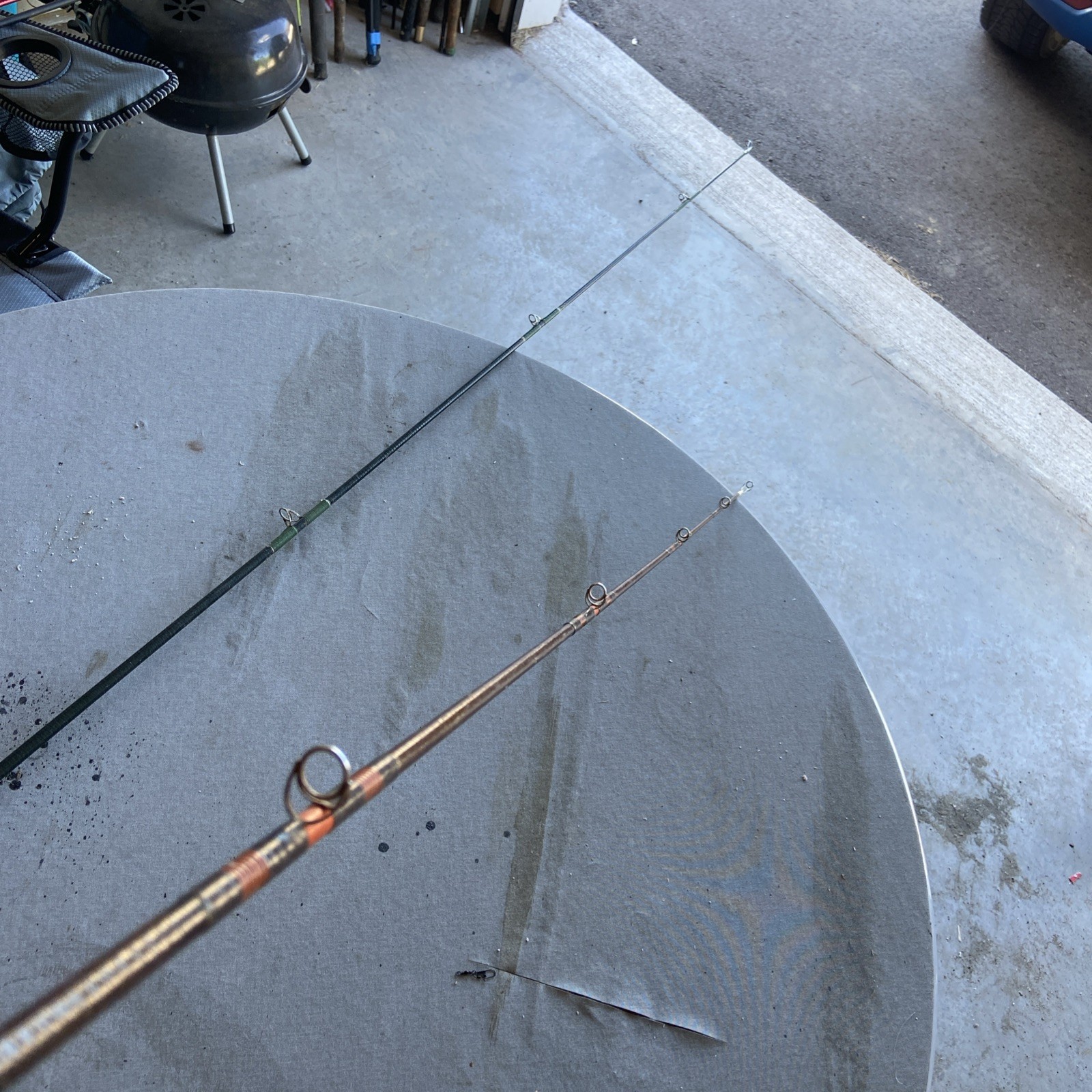 2x Shakespeare Wonderglass Spin cast 5’6” Casting Fishing Rods
