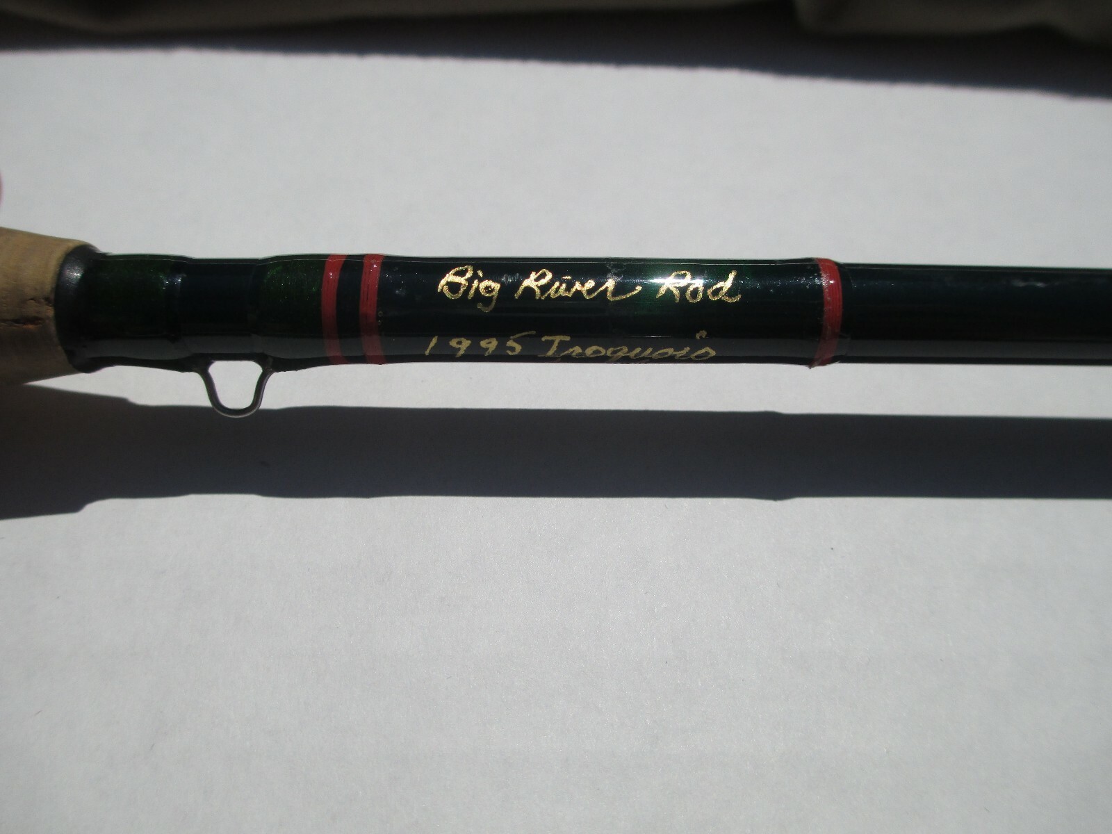 Rare Custom Big River Fly Fishing Rod Custom 2 Piece 5-6-7 Weight 9′ w Tube NICE