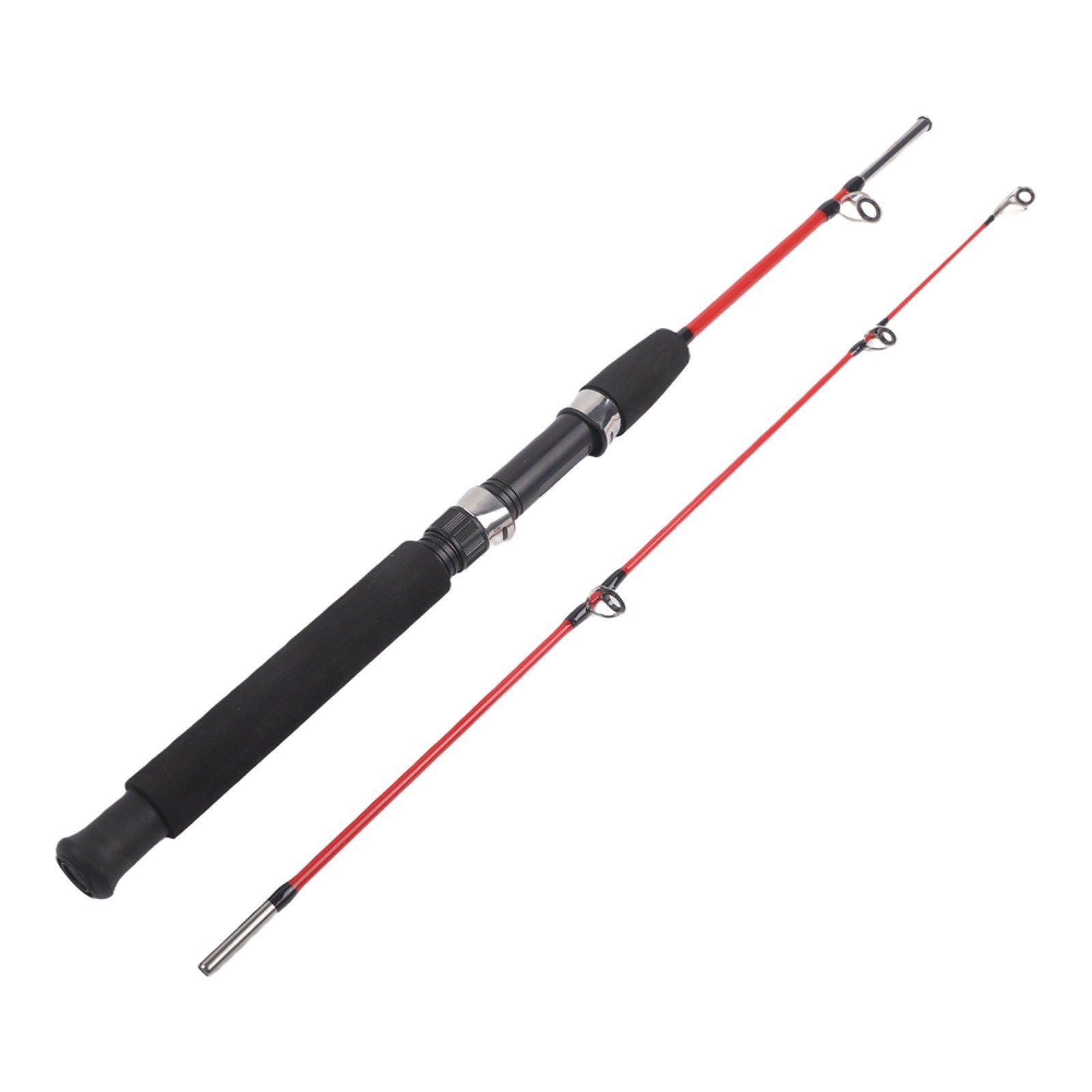 Outdoor Fishing Rod FRP 1m Length Lightweight 1065g Balanced Design for Angling
