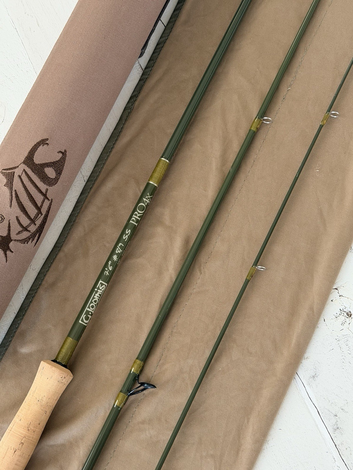 **BEAUTIFUL**~RARE~G LOOMIS SS SHORT STICK 8/9wt. 7’6”in fly rod🔥~LEGENDARY~🔥