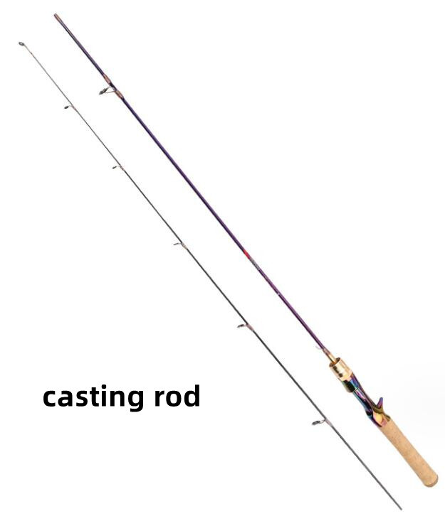 1.5M/1.68M/1.8M Carbon Fiber Fishing Rod Ultra Light Spinning Wooden Handle Rods
