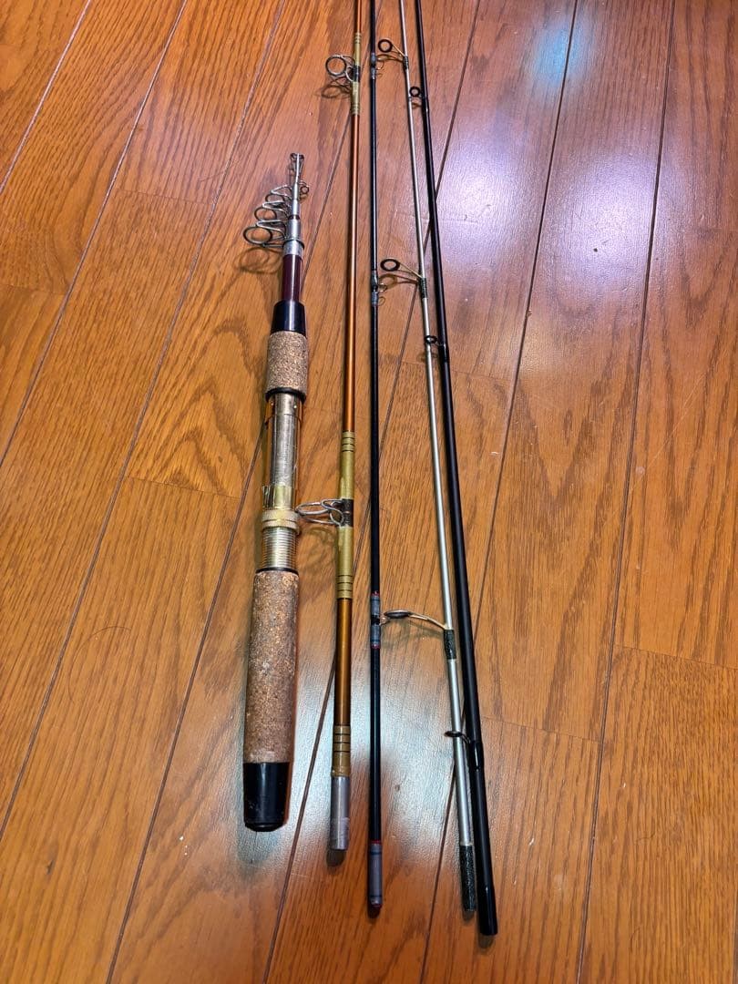 6x Fishing Rods Bulk Junk Repairable Used
