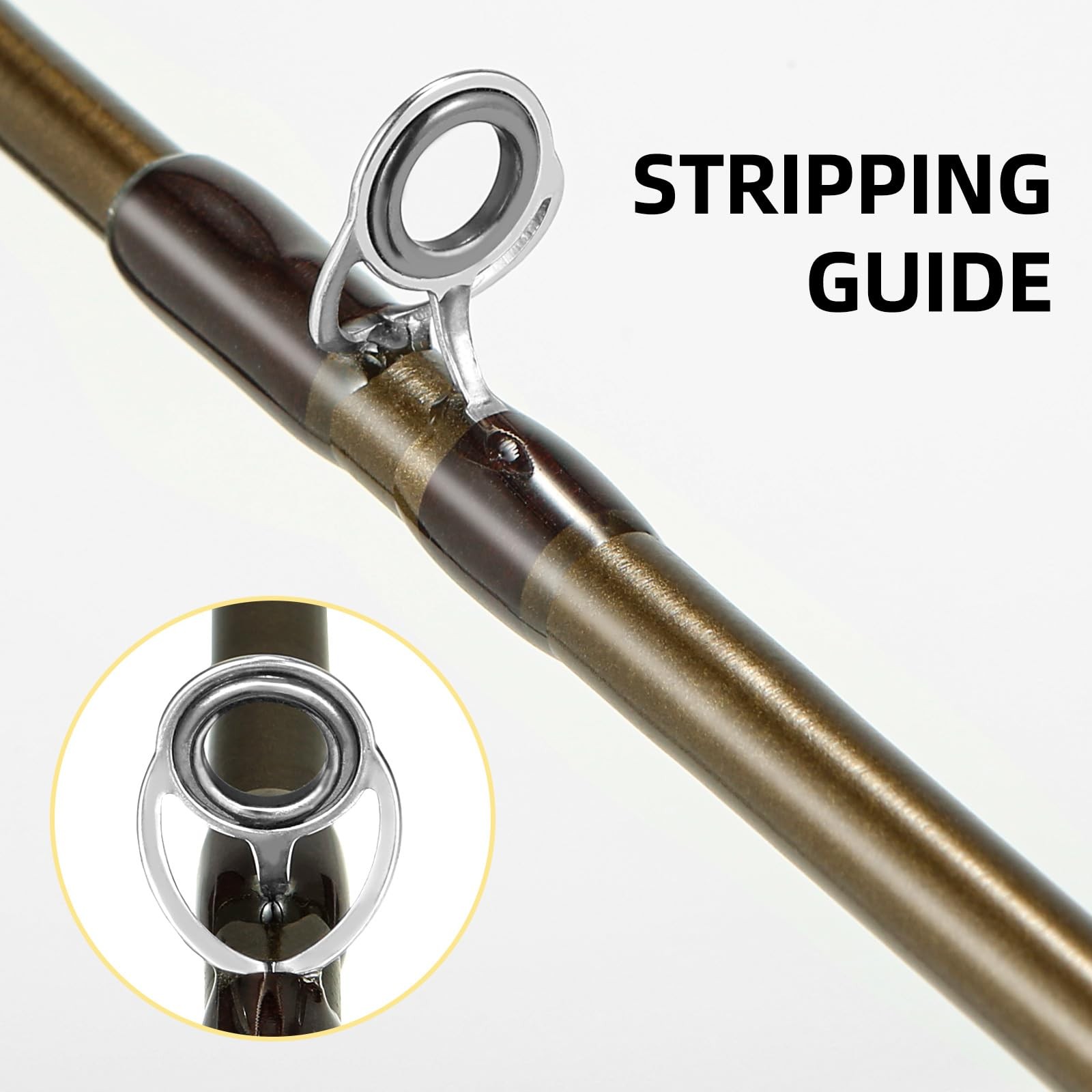 Fly Fishing Rod, Carbon Fiber, 9ft to 10ft, 3/4wt to 5/6wt, 4 Piece Sections, Li
