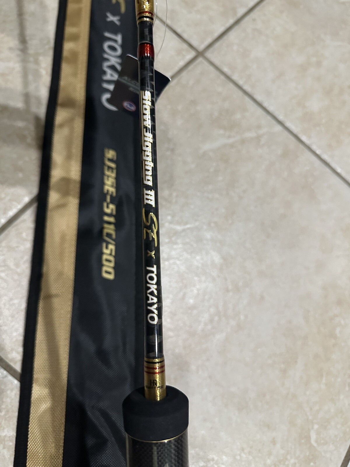 TOKAYO HEARTY RISE SLOW JIGGING ROD III SE. POWER 2. 500gr. Conventional Rod