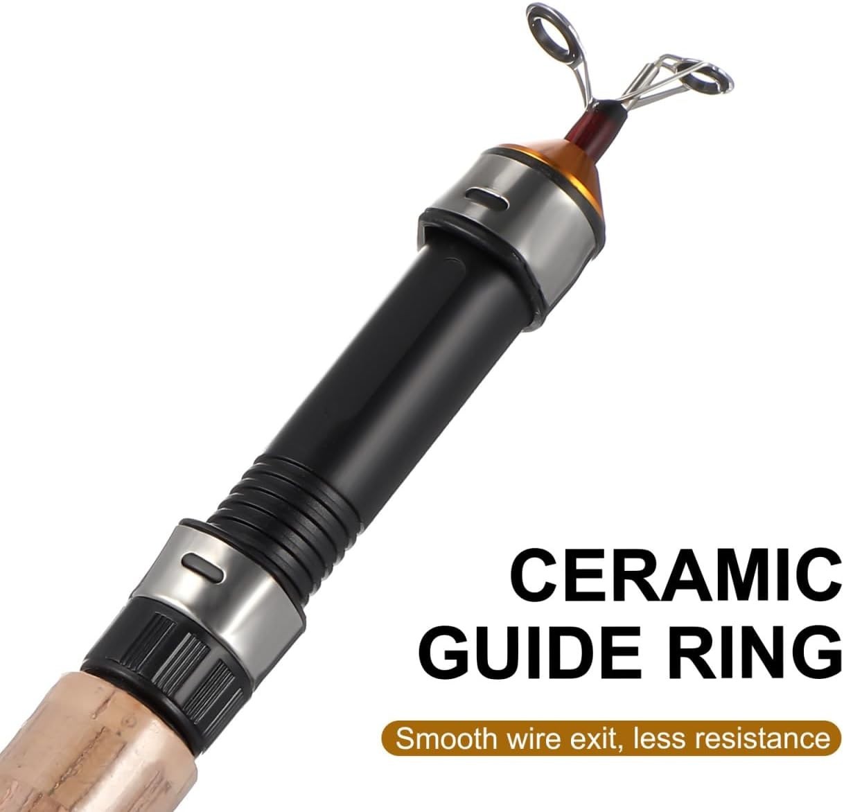 Portable Telescopic Fishing Rod for Saltwater & Freshwater