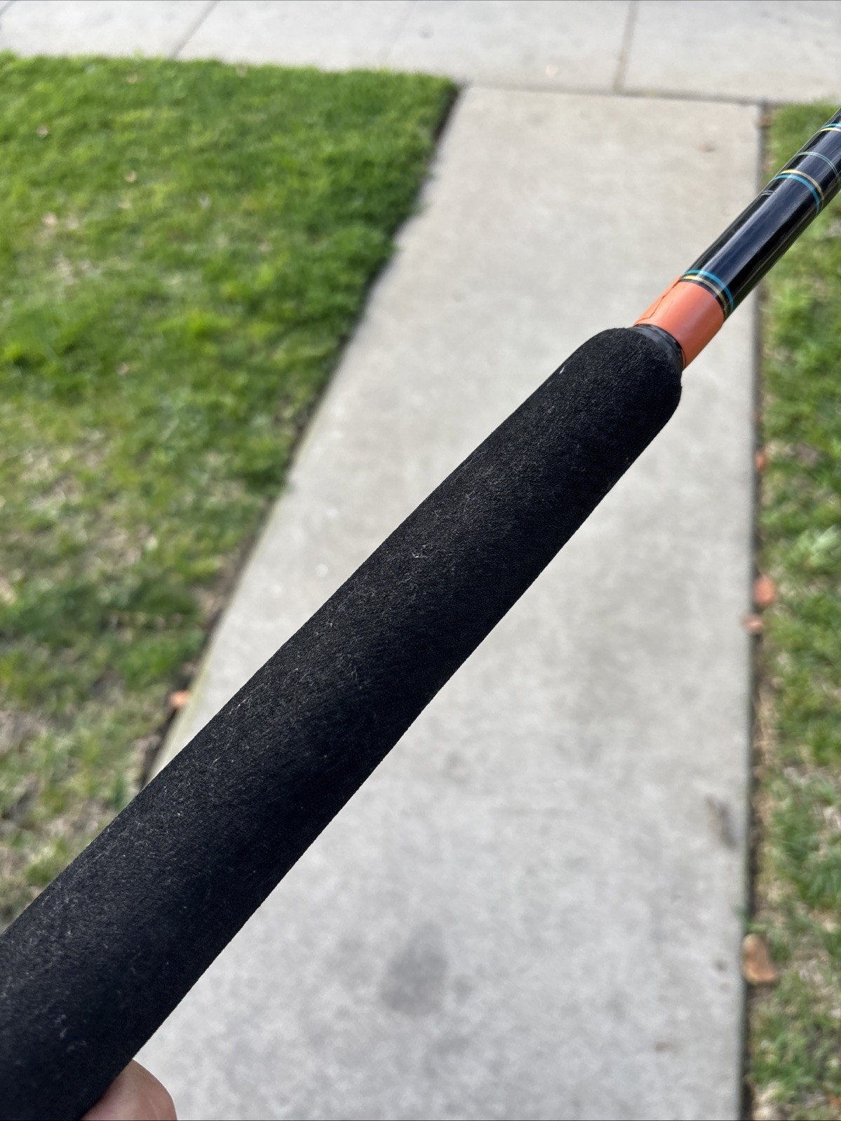 Calstar Grafighter 870L 7’ 15-30LB 1-Piece Fishing Rod USA READ 2 DAMAGED GUIDES