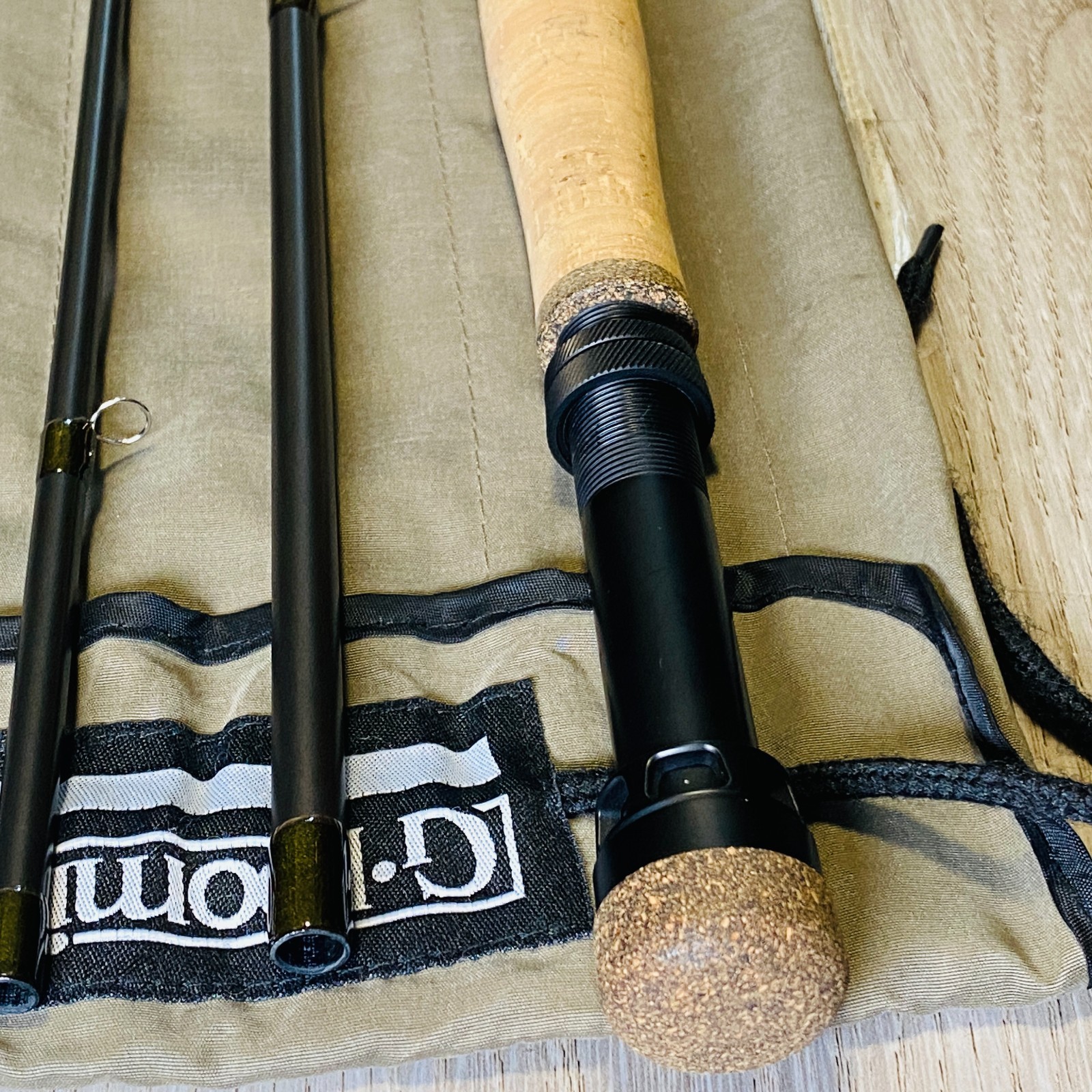 [Beautiful] G. Loomis IMX-PRO E 3106-4 10’6″ 3wt Fly Rod w/tube case