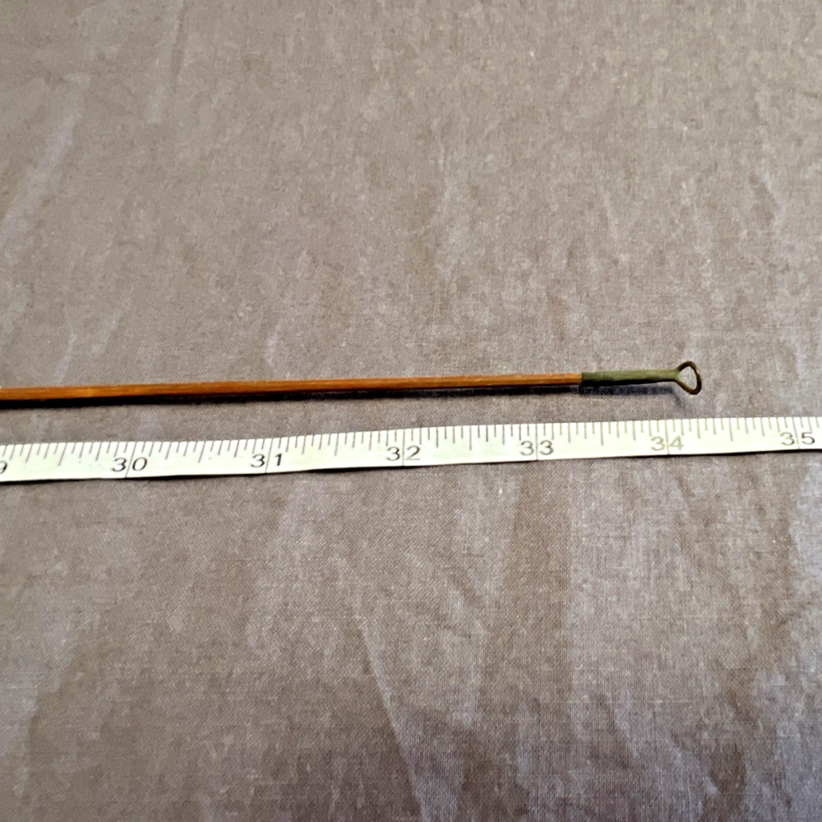 Montague Rapidan Bamboo 9ft 3pc Spinning Rod Cork Handle Moderate Med Vintage