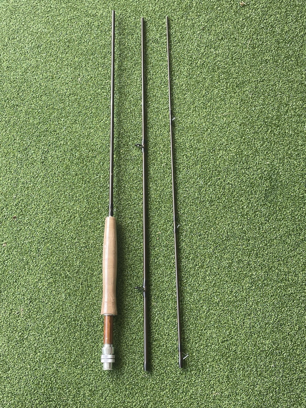 new Cabella’s Prestige Fly Fishing Pole 9’0″ 5wt 4pc (Note Missing last section)