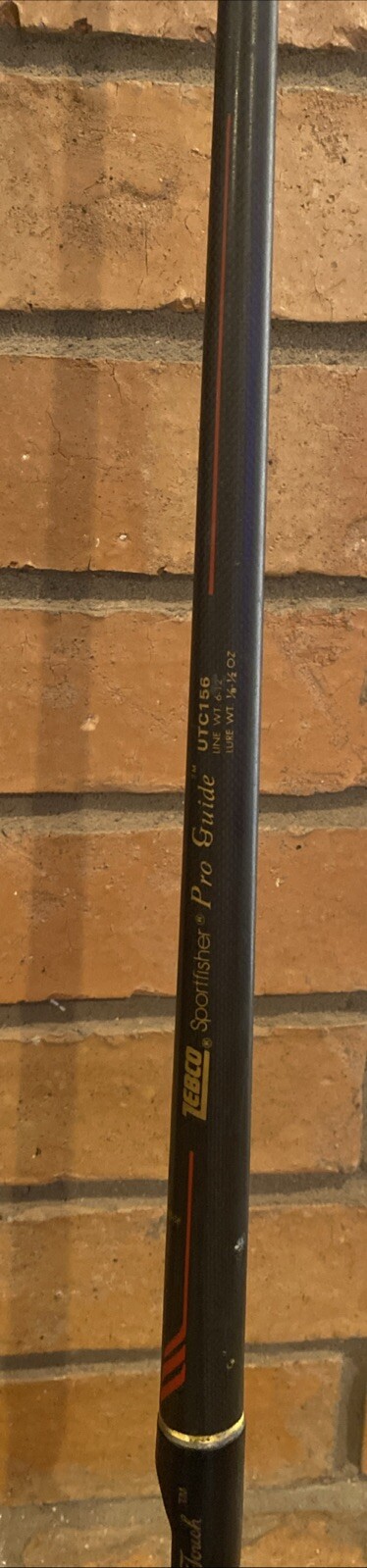 RARE! Zebco Sportfisher PRO GUIDE UTC156 5 1/2’ Med. Action 1 pc Pistol Grip Rod
