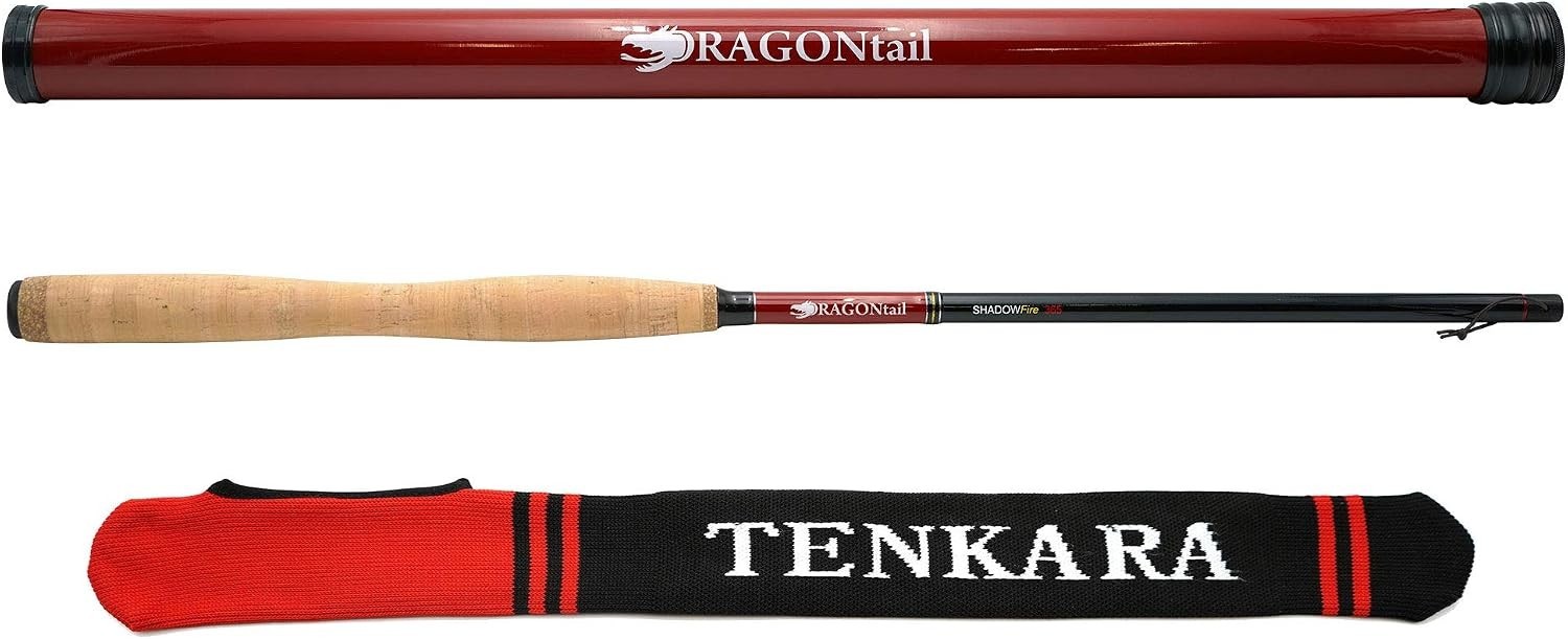 DRAGONtail Shadowfire 12ft Tenkara Fly Fishing Rod – Complete Starter Kit