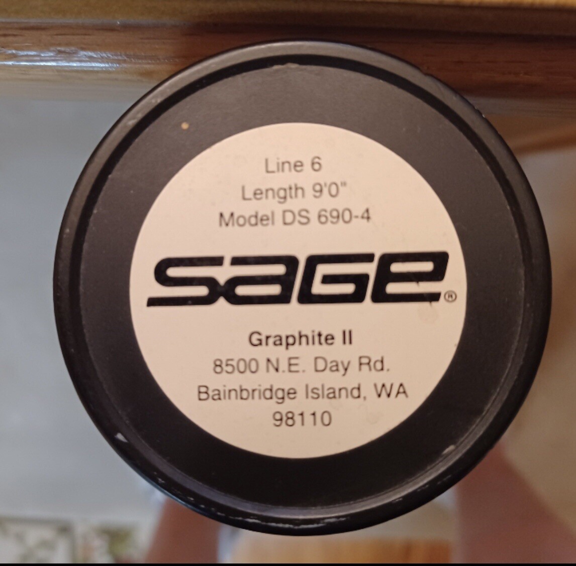 Sage Mod Fly Rod 690-4 6Wt Fly Line 9’0″