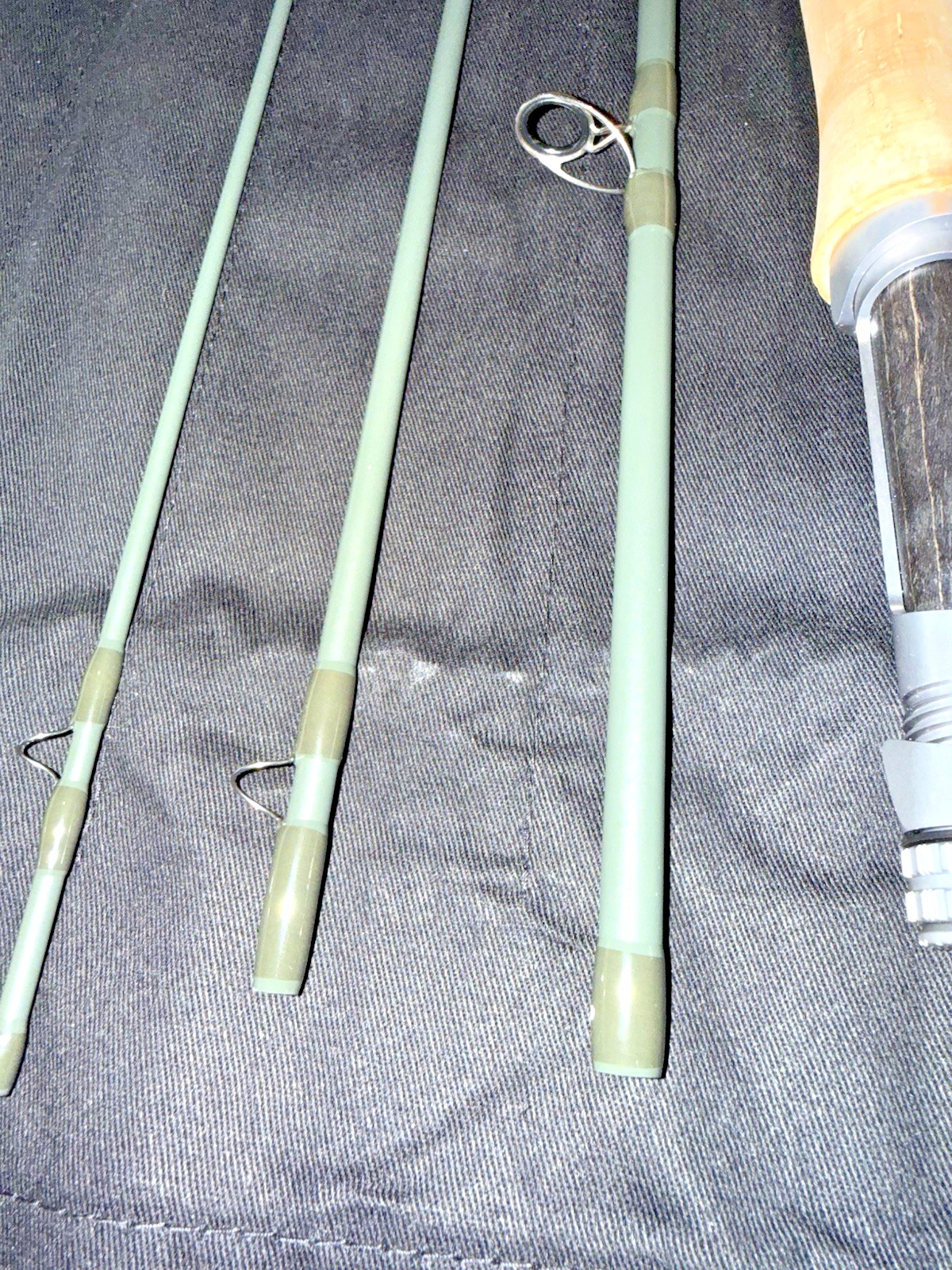 Orvis Helios F 8 Foot 4 Inch #3 4 Piece Trout Fly Rod with Bag & Travel Tube