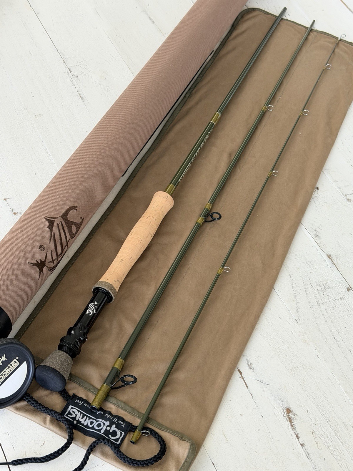 **BEAUTIFUL**~RARE~G LOOMIS SS SHORT STICK 8/9wt. 7’6”in fly rod🔥~LEGENDARY~🔥