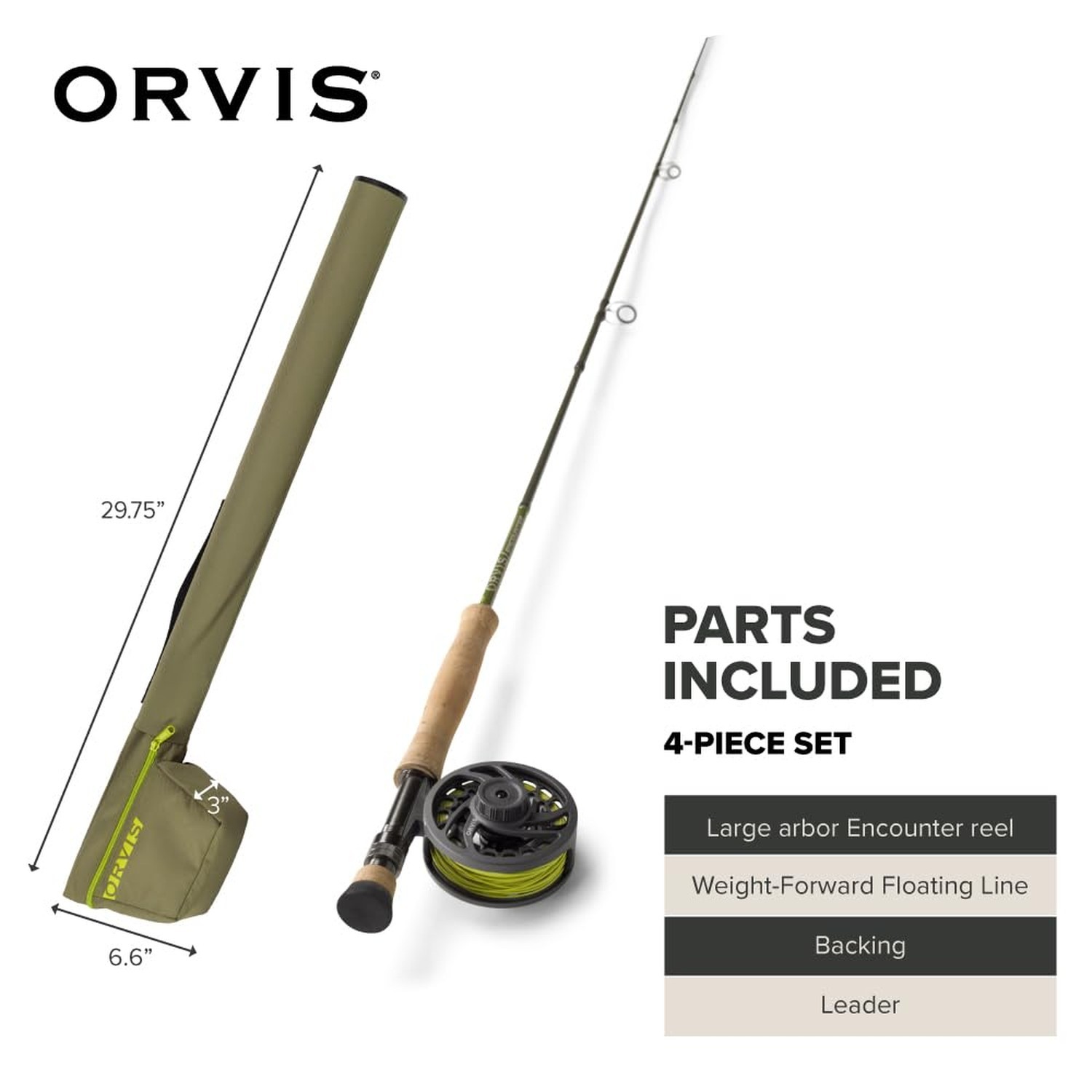 Orvis Encounter Outfit – Fishing Rod and Reel Combo – Versatile Outfit with L…