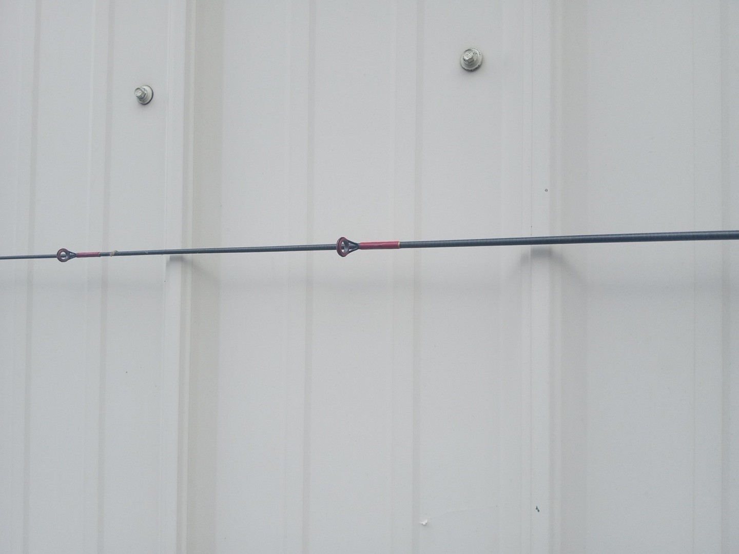 Vintage Berkley Graphite Composite 5’6″ Spinning Rod 1pc Grey And Burgundy