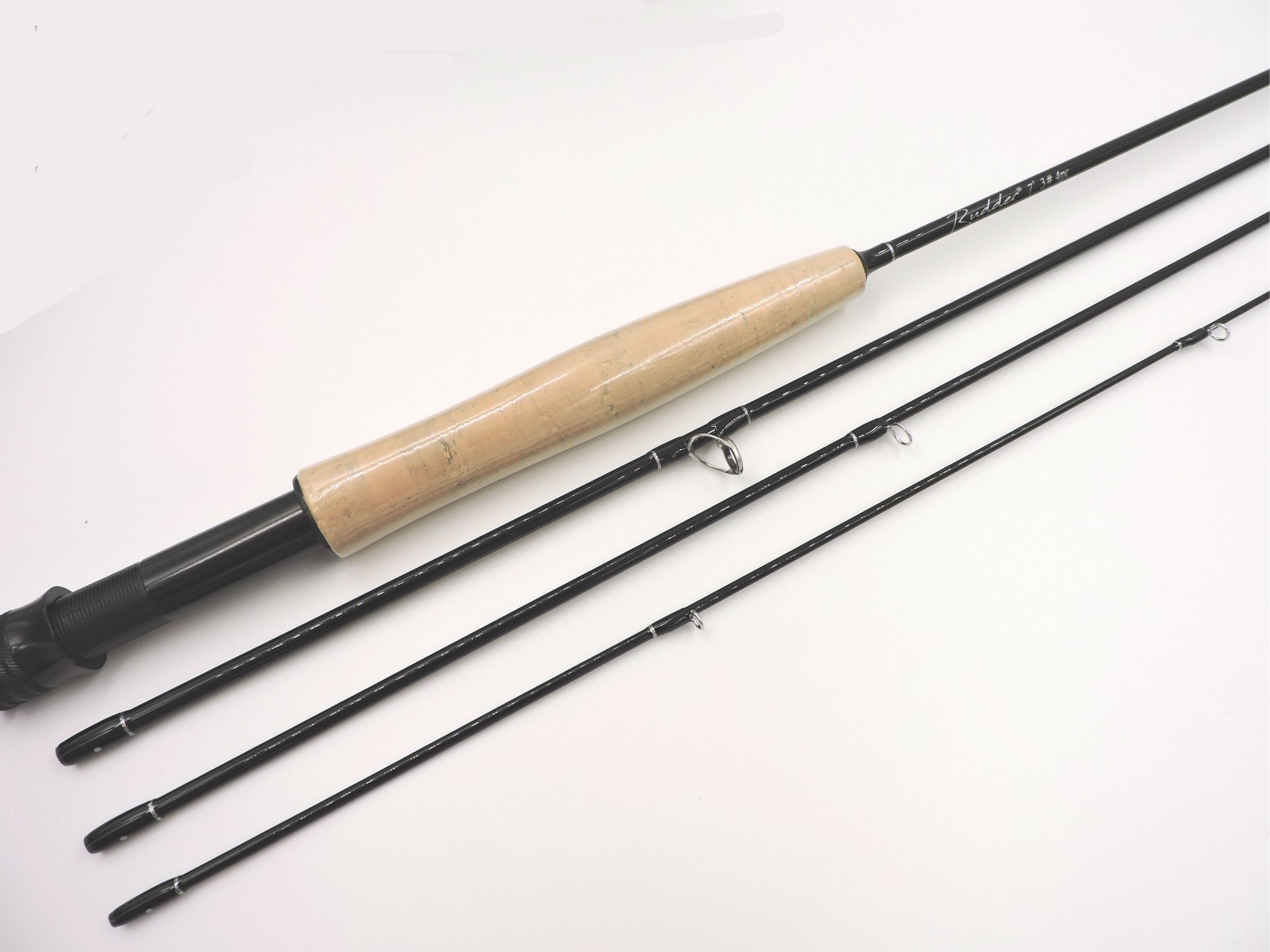 Rudder Fly Rod M Fast 4 Pieces 7FT 7.5FT 8FT 9FT Weight 3# 4# 5# Graphite