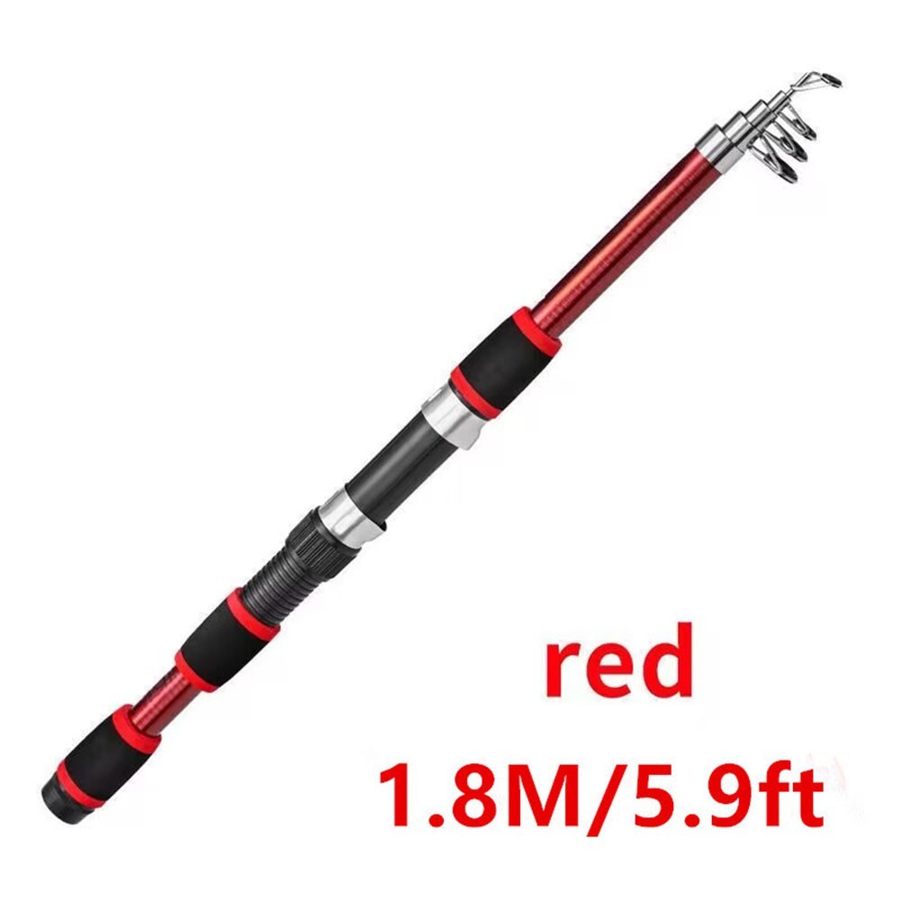 Portable Telescopic Fishing Rod with Camouflage Design and Essential Gear Set