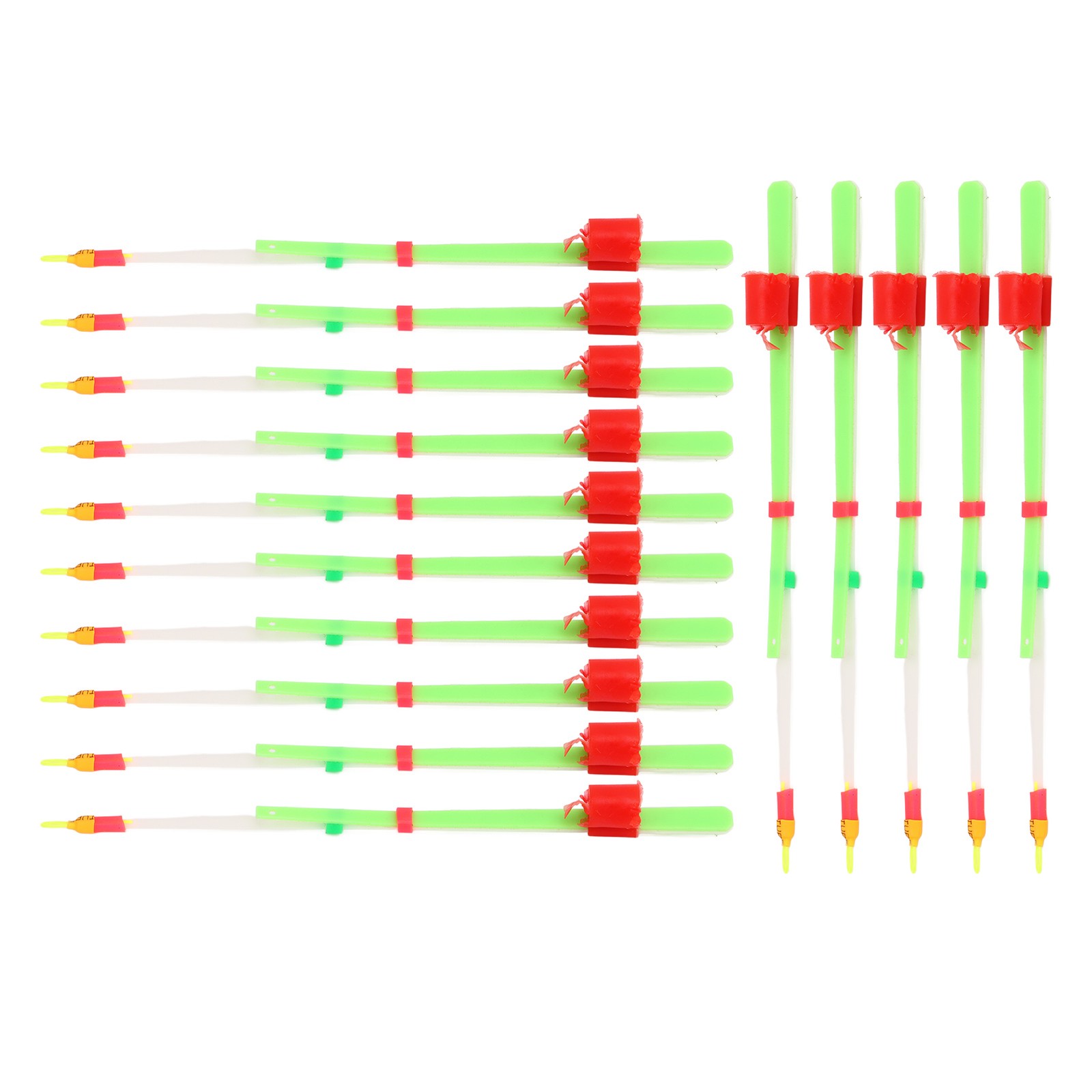 15 Pcs Ice Fishing Rod Tips Winter Pole Replacement Accessories