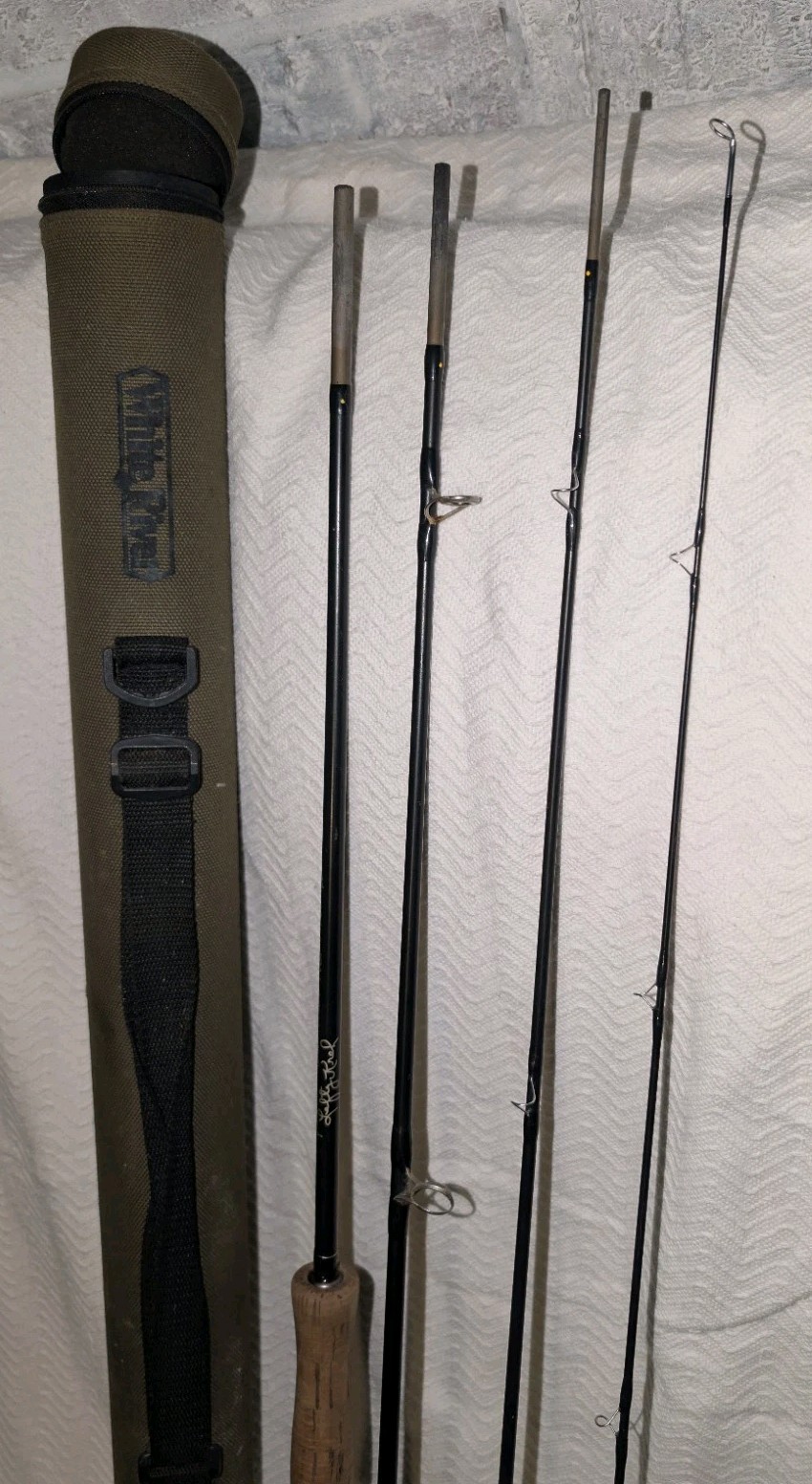 Temple Fork Outfitters TICR Lefty Kreh Fly Rod 9ft 8wt 4pc W/Mismatch Tube