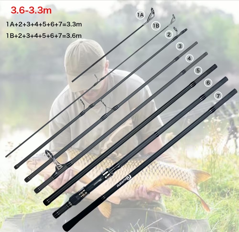 Travel Fishing Rod Carp Coarse Freshwater Rods Various