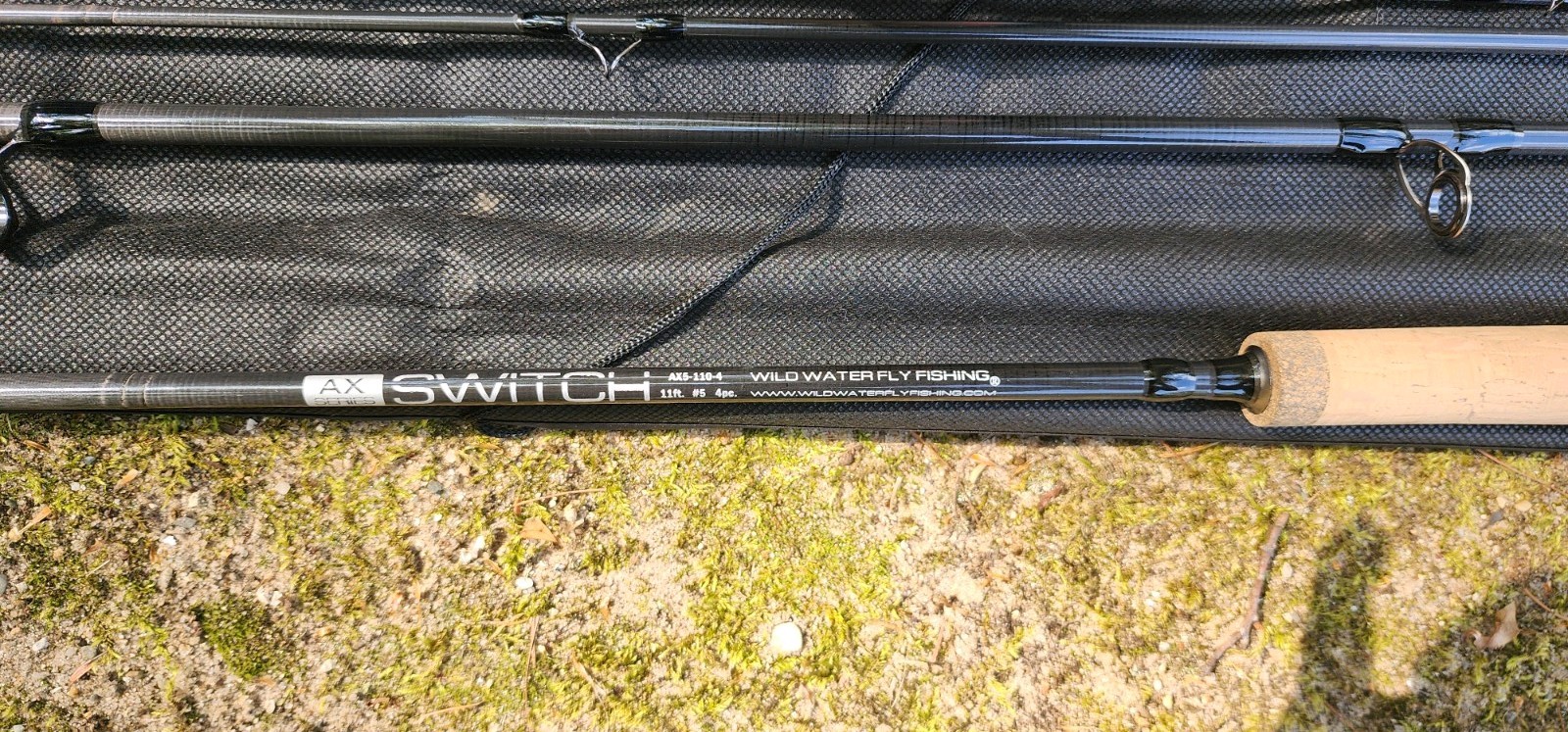 Wildwater Fishing Rod Switch AX Series Model AX 5-110-4 11′ #5 4 Pc