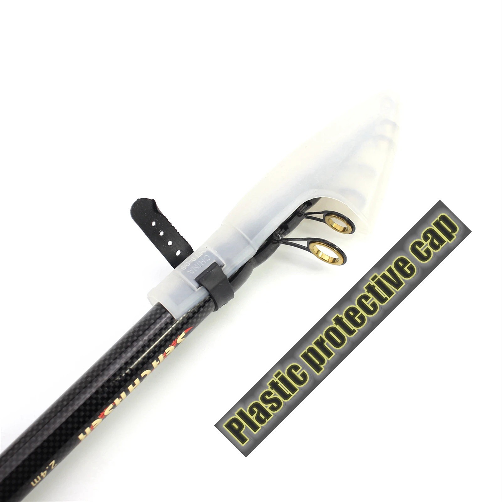 1.8m-3.6m Pocket Portable Carbon Fiber Fishing Rod New Telescopic Fishing Rod