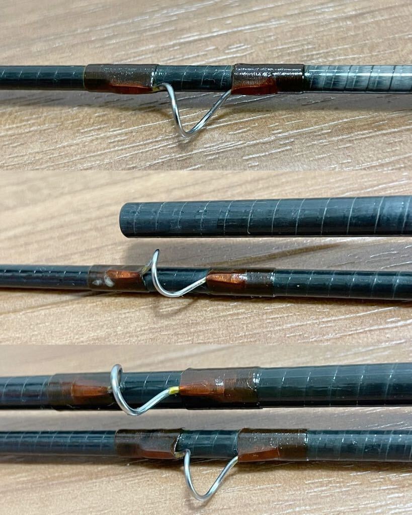 ORVIS Graphite RIVERMASTER 9.5ft 3-5/8oz 8 Fly Fishing Rod Red Label Early Old M
