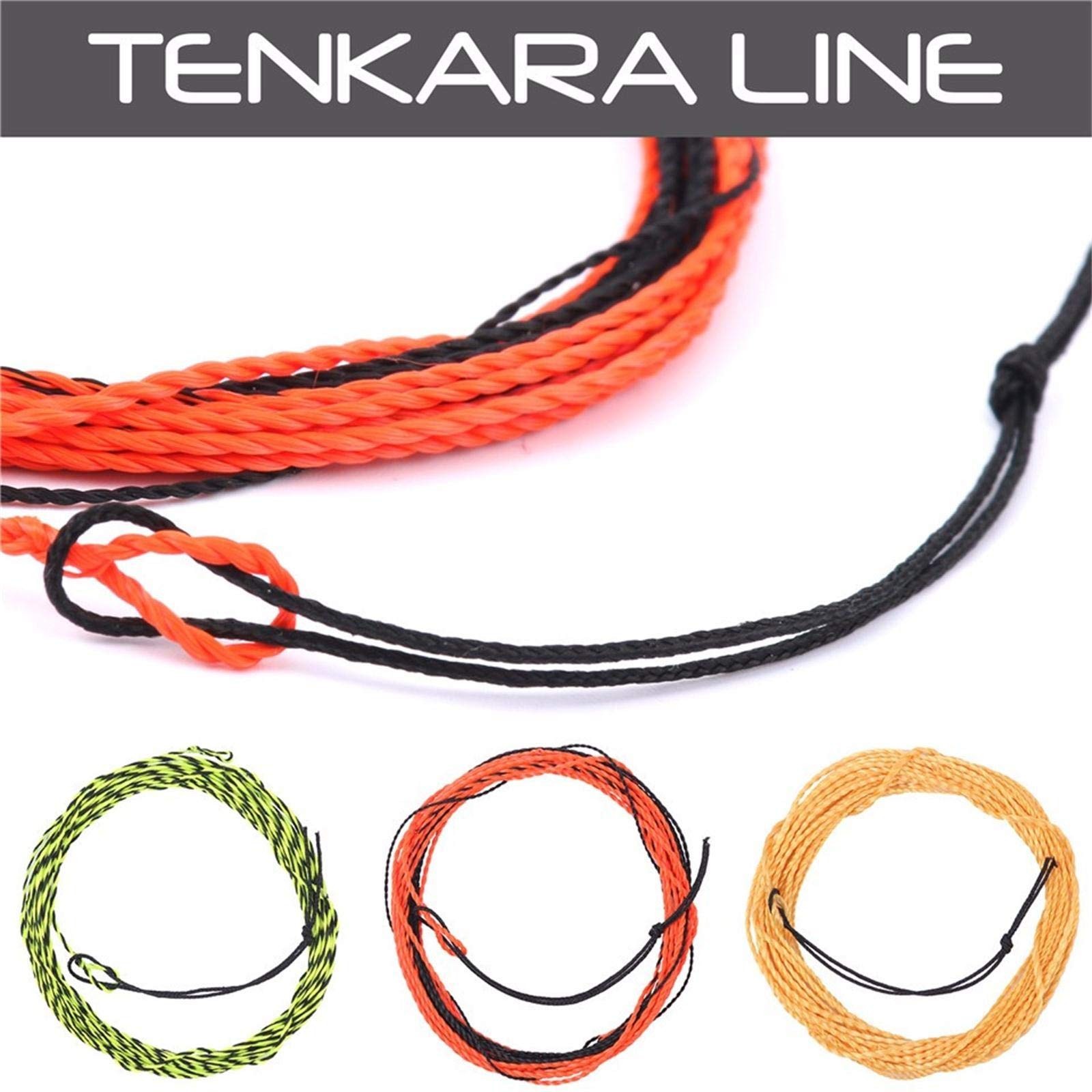 Maxcatch Tenkara Tapered Fly Fishing Line Braided Furled Line 11/12/13ft 12ft