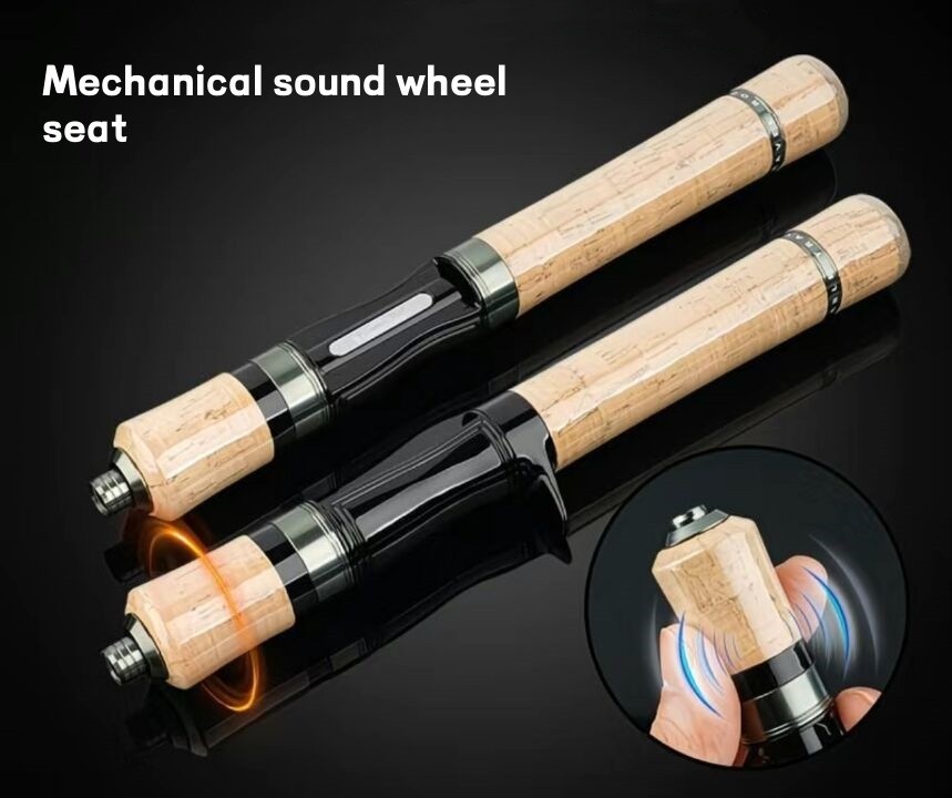 Portable Fishing Rod Carbon Fiber Ultra Light Spinning Casting Lure Fast Rods