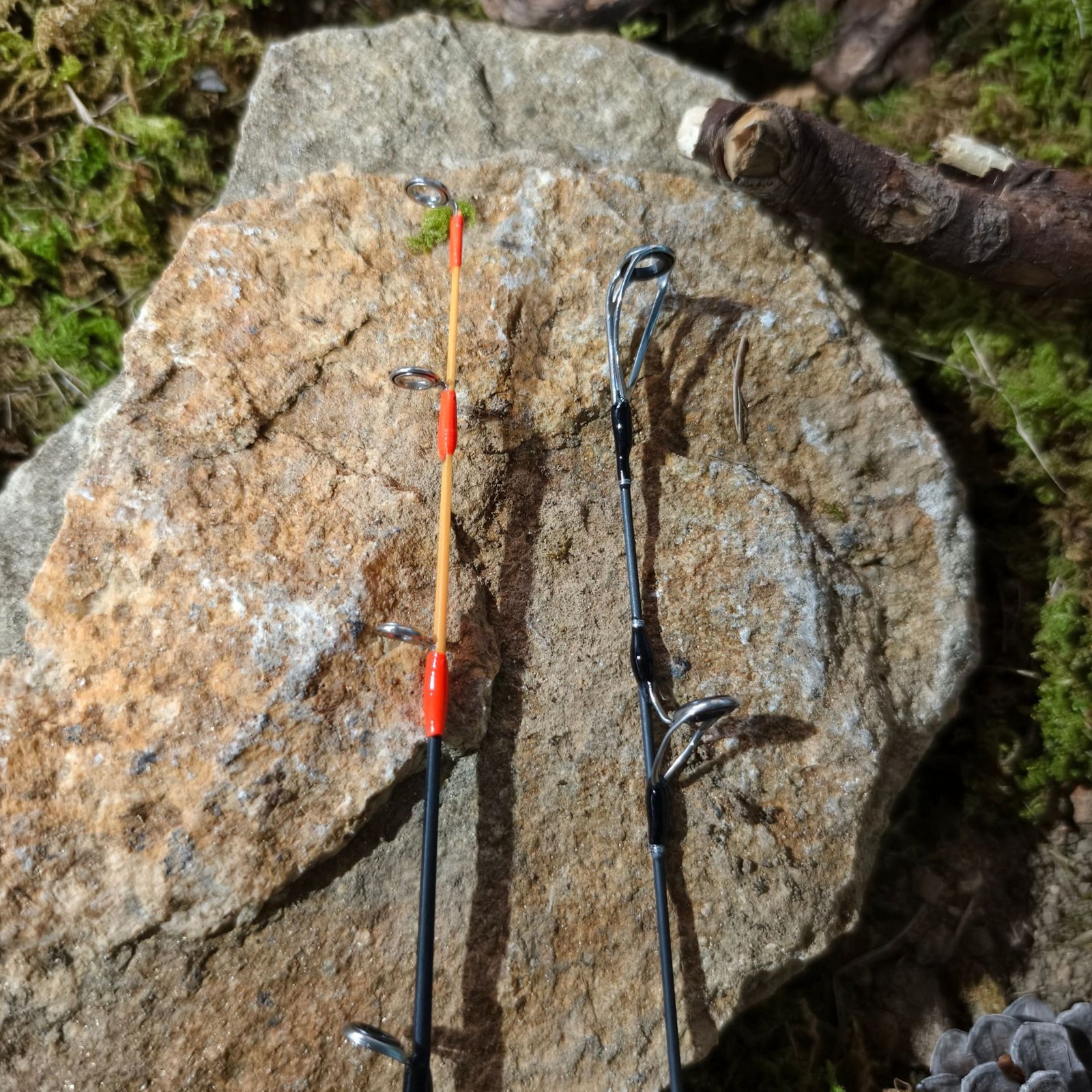 1Pcs Ice fishing Rod Short Section Fishing Rod 52cm/60cm Winter Fishing Rod