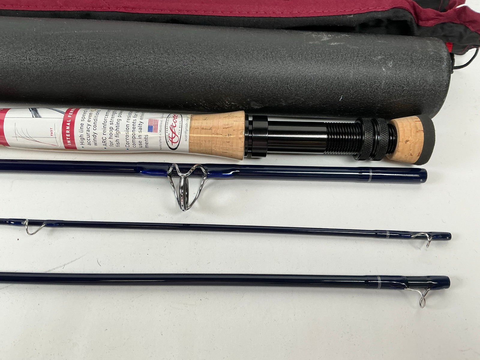 Scott Fly Rod S3S 908/4 8 Line Fly Fishing 4.3oz New / Protective Tube