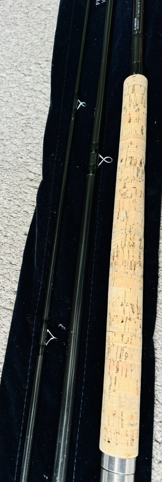 15 Foot #10/11 Vision Flywater DH Spey Salmon 3 Piece Fly Rod &Bag
