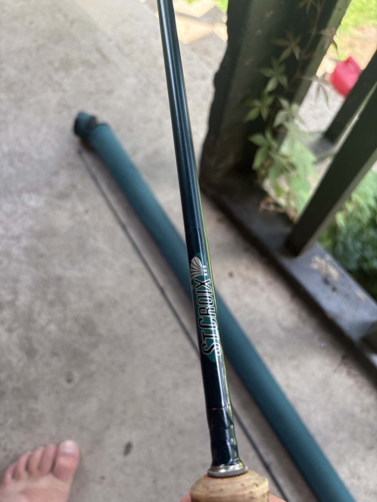 St. Croix Legend Ultra UF2909 BMF 9ft Medium Fast 2pc Spinning Rod Tube