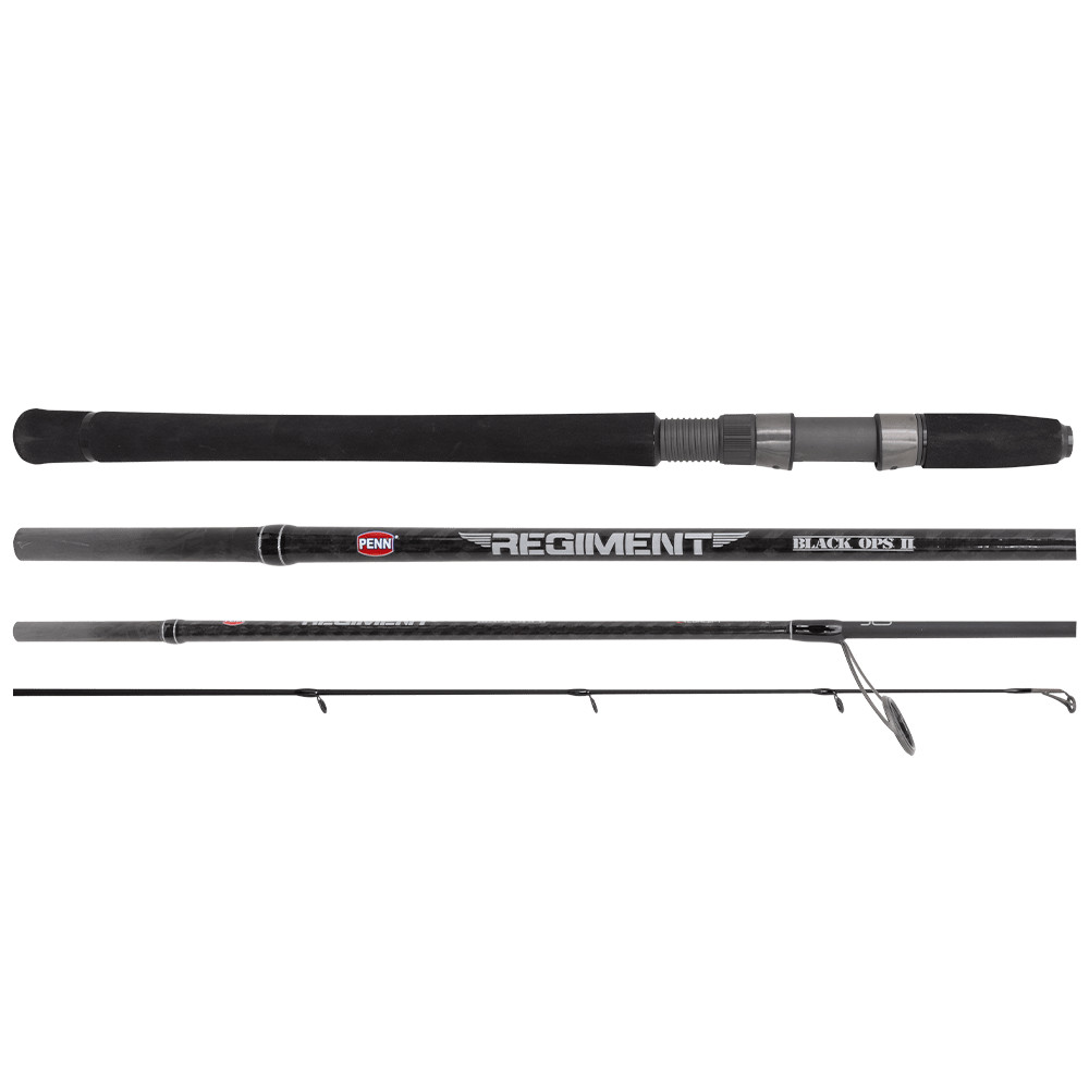 Penn Regiment Black Ops II 7’0” 2 Piece 6-10kg Spin Fishing Rod 702MH +Warranty