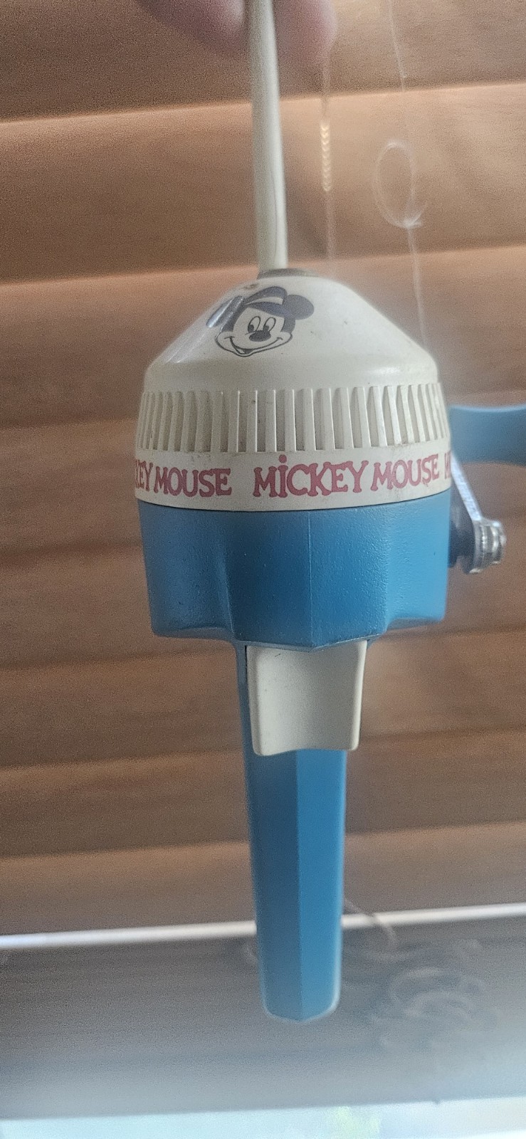 Vtg Zebco Mickey Mouse Kids Rod Reel Combo Spincast Rod 1988 Brunswick Corp