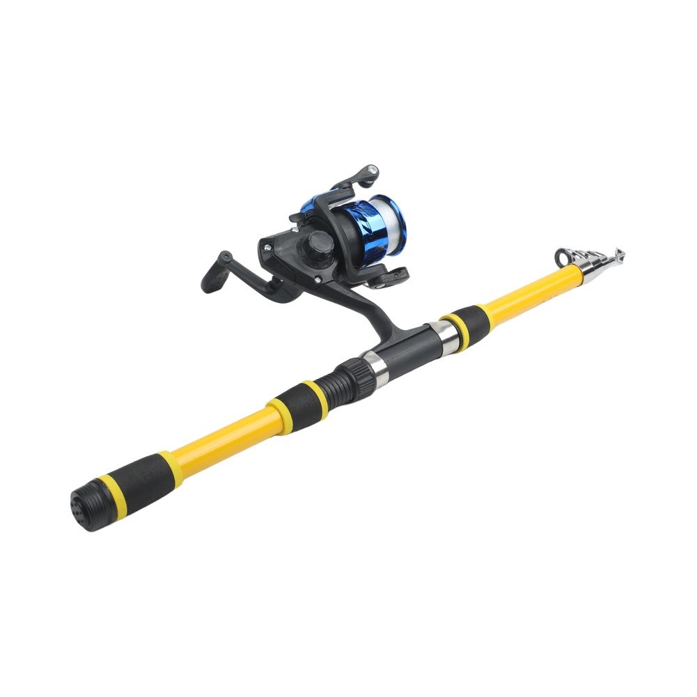 Complete Fishing Rod For Combo Telescopic Carbon Fiber 18 Meter Reel Gear Set