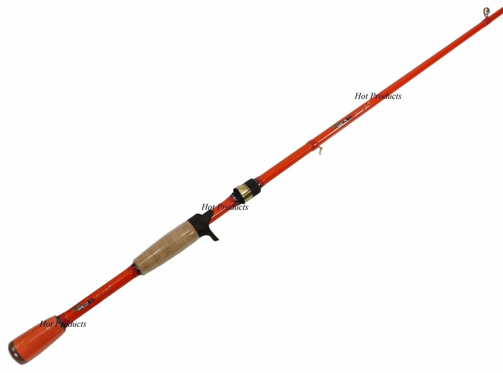 Carrot Stix CASTING 7′ EXTRA HEAVY Wild PRO Orange Fishing Rod C2WXP701XH-F-C