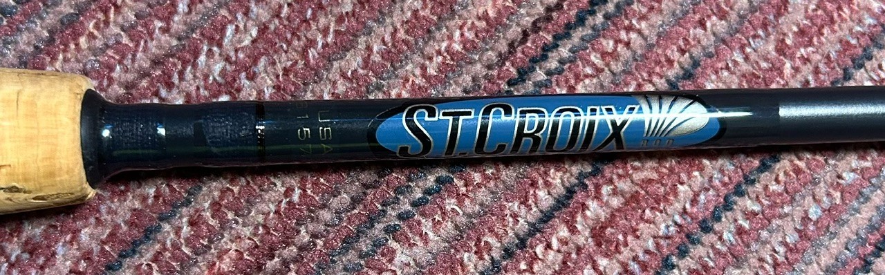 St. Croix Avid Series fly rod, specifically model AFT864
