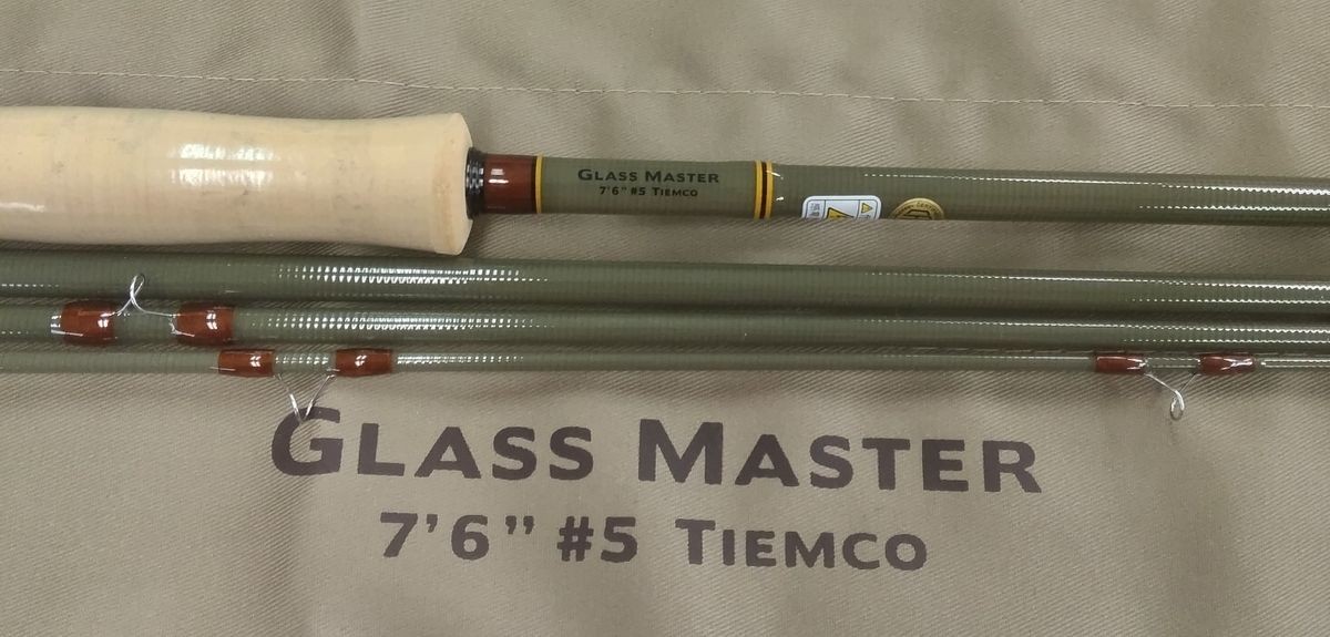 Tiemco GM765-4 7ft6in 5 4pc Fly Rod Warranty Card from Japan