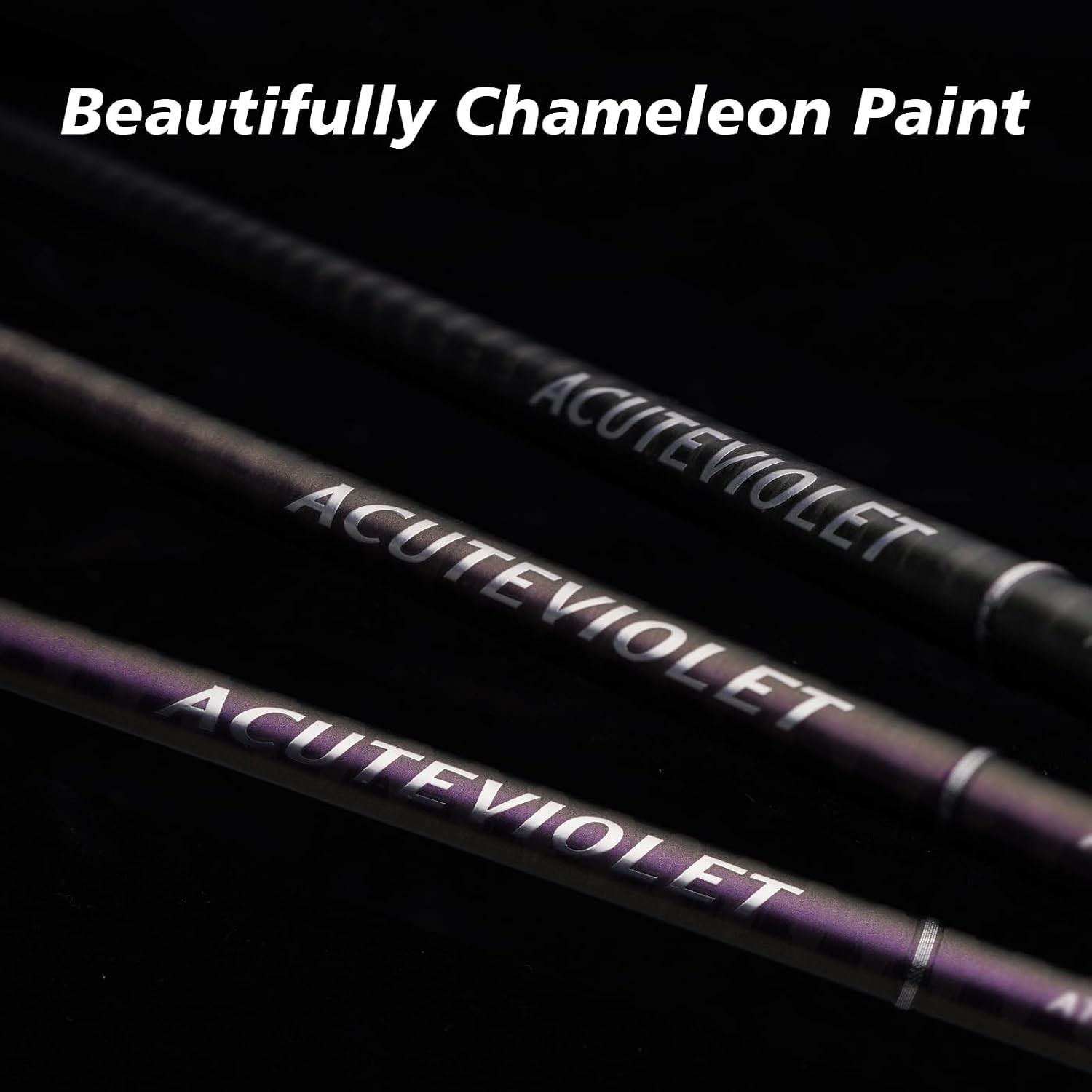 PURELURE ACUTEVIOLET Bass Fishing Rod Regular Fast Action Jerkbait Rod 2 Piece