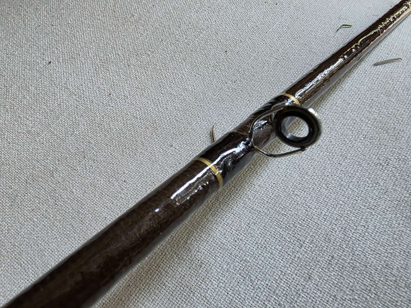Fenwick Fenglass Old Glass Spin Rod 8ft 7in No Guide Damage Fishing Equipment
