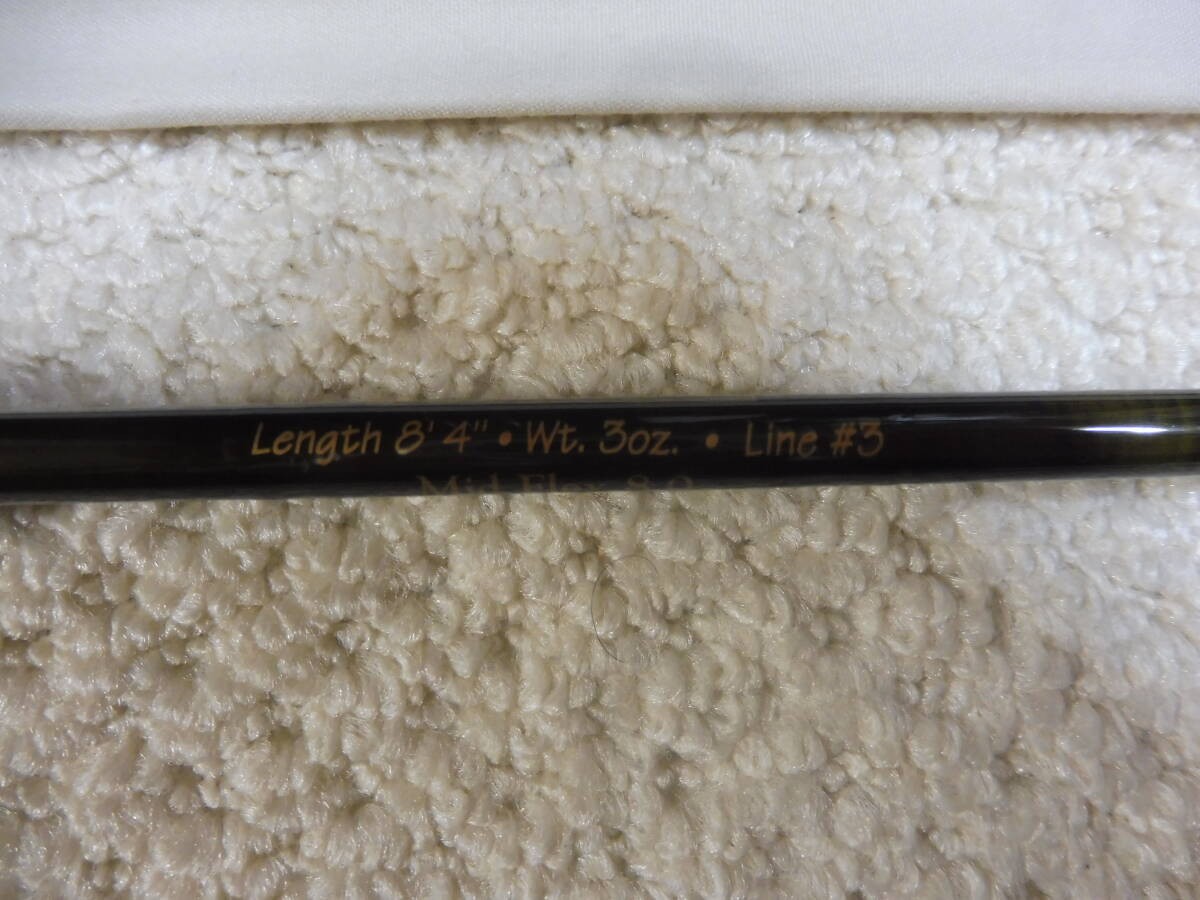 Orvis T3 843 8ft4in. #3 Fly Rod