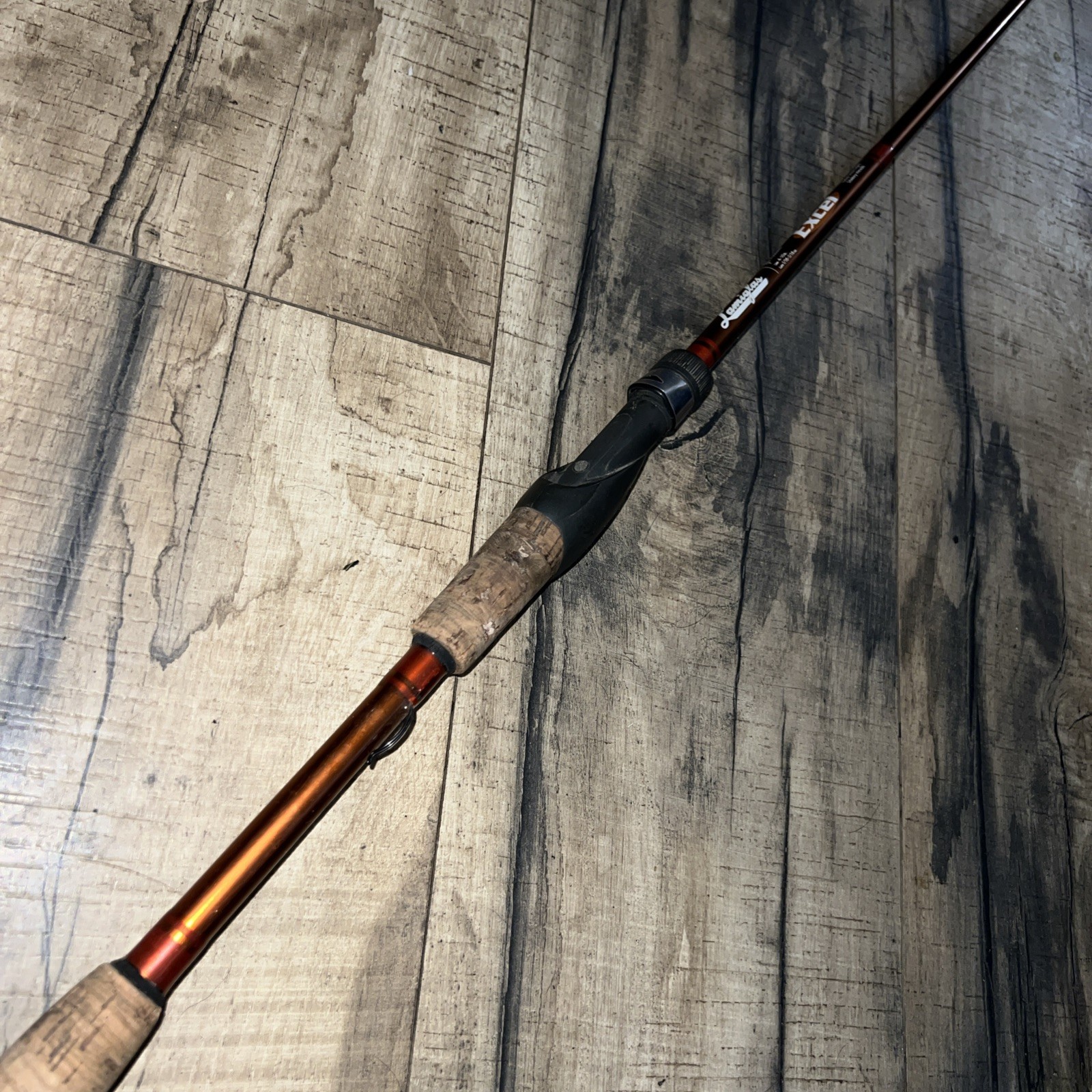 Gold Lamiglas Excel 7’ 1pc XL 702sm Drop Shot, Shakey Heads 10 Micro Guides