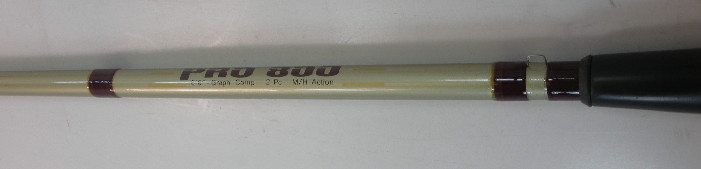 ZPro 800P Graphite Composite Casting Rod 6 ft 6″ MH Action