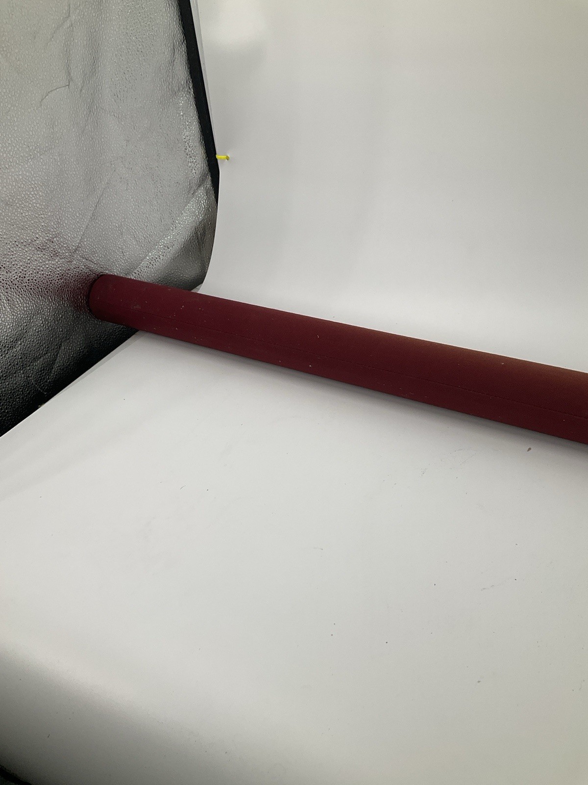 Vintage White River Fly Rod Carrying Case Tube Rod Holder Red 48″ Zipper