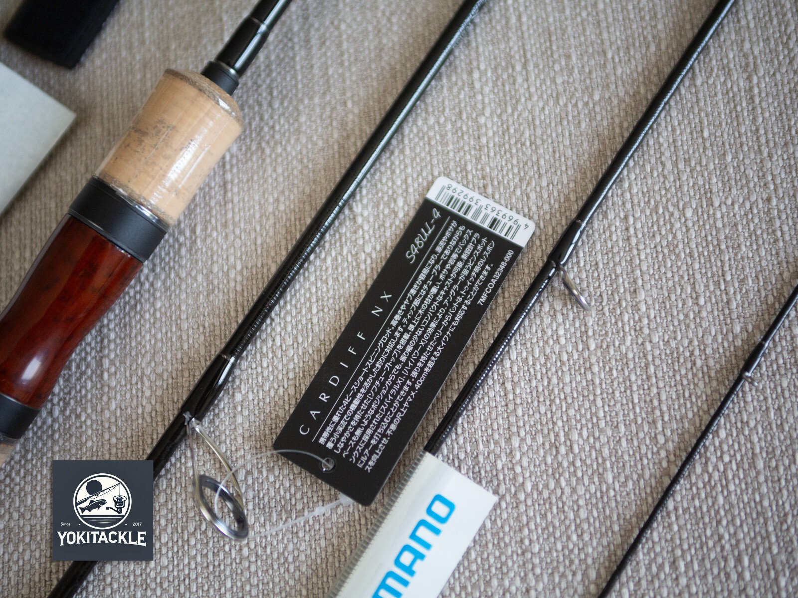 Shimano 21 Cardiff NX S48UL-4 Spinning Rod for Trout Free shipping From JAPAN